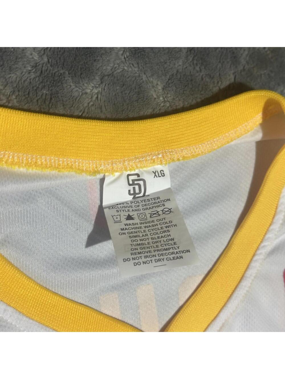 San Diego Padres Manny Machado XL Basketball Jersey City Connect SGA #13 MLB - Picture 3 of 7
